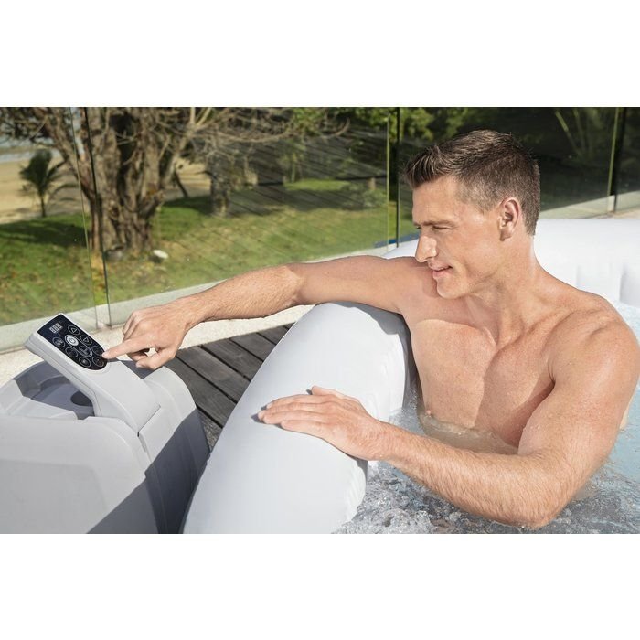 Spa gonflable carré 6 places– Ibiza Airjet – Bestway